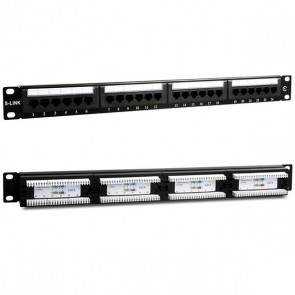 S-LINK SL-F624 24 LÜ UTP CAT6 PATCH PANEL