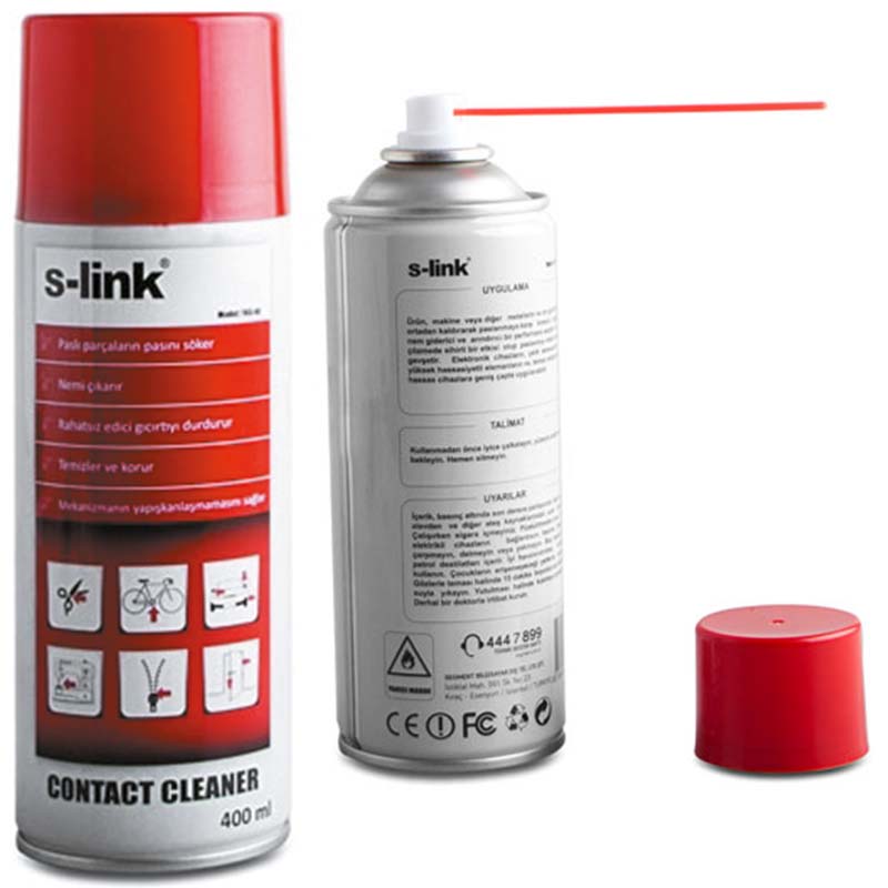 S-LINK YKS-40 400 ML YAĞLI KONTAK SPREY