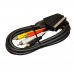 SCART TO 4 RCA 10 METRE KABLO