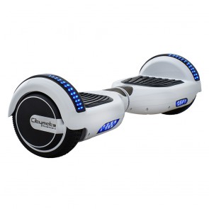 Smart Balance CS-600 Elektrikli Kaykay Hoverboard 6.5 inch Ledli Model Beyaz - Taşıma Çantası Hediye