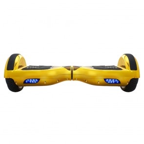 Smart Balance CS-600P Elektrikli Kaykay Hoverboard 6.5 inch Parlak Kasa Gold - Taşıma Çantası Hediye