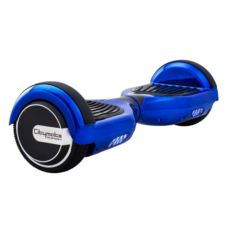 Smart Balance CS-600P Elektrikli Kaykay Hoverboard 6.5 inch Parlak Kasa Mavi - Taşıma Çantası Hediye