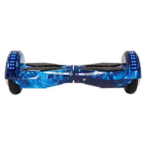 Smart Balance CS-813S Elektrikli Kaykay Hoverboard 8.5 inch Ledli Uzay Kasa Bluetooth Grafity Desenli 09 - Taşıma Çantası Hediye