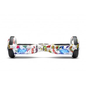 Smart Balance N3S Elektrikli Kaykay Hoverboard 6.5 inch Grafity Desenli Kasa 21