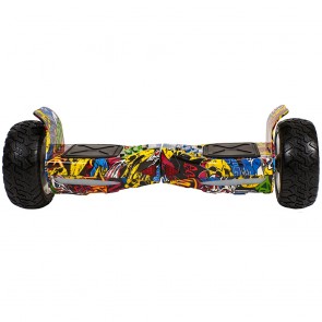 Smart Balance SBS-653 Elektrikli Kaykay Hummer Hoverboard Off Road 8.5 inch Grafity Desenli 03 - Taşıma Çantası Hediye