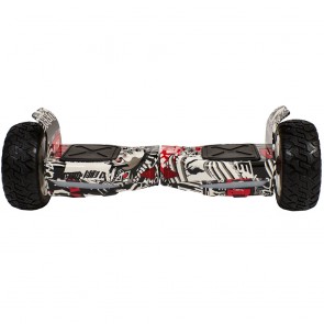 Smart Balance SBS-653 Elektrikli Kaykay Hummer Hoverboard Off Road 8.5 inch Grafity Desenli 04 - Taşıma Çantası Hediye