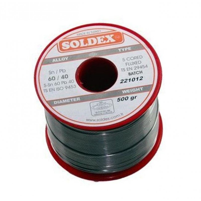 Soldex 1.20Mm 500Gr Lehim Teli 60/40