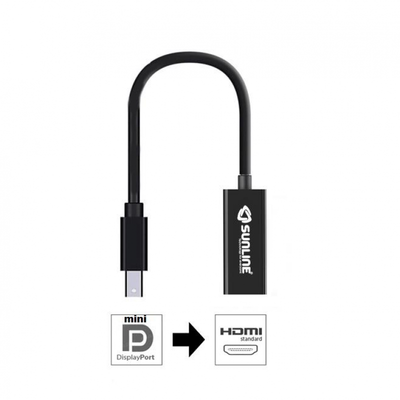 Sunline 170624 Mini DP-HDMI Dönüştürücü