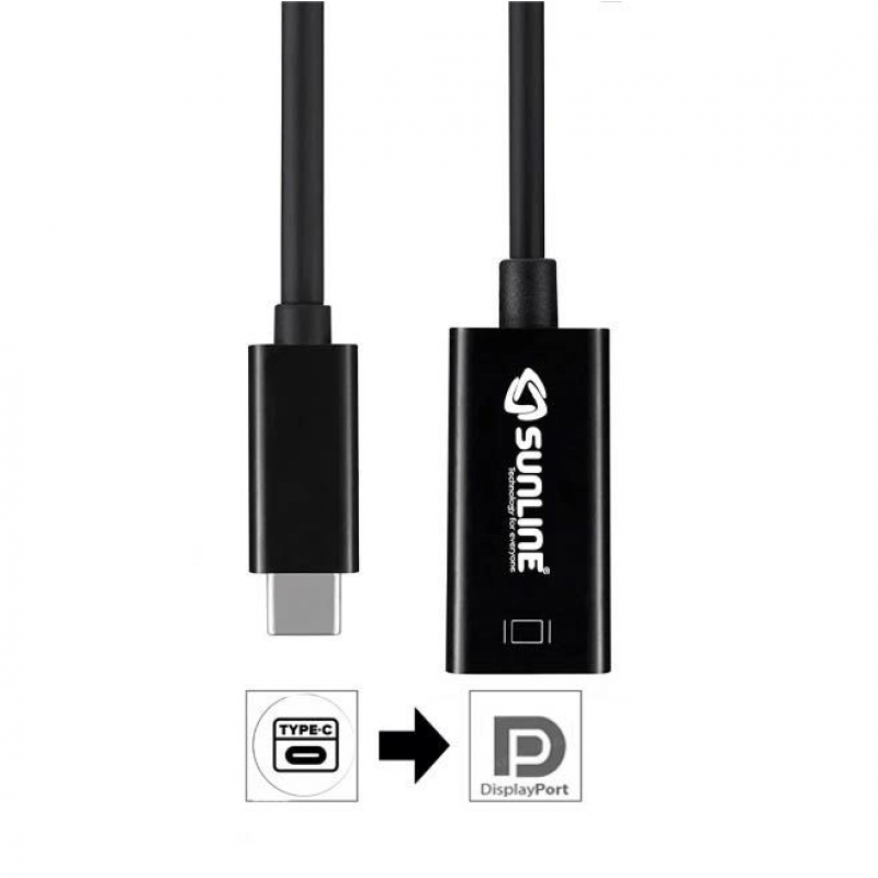 Sunline 170663 USB Type C-Displayport