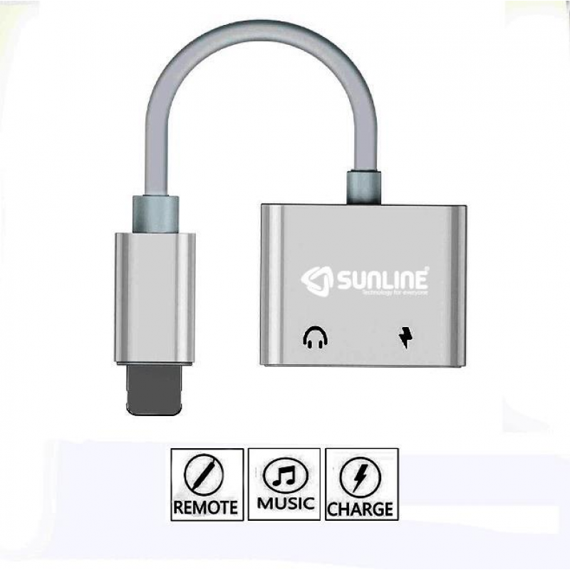 Sunline 192401 Iphone Lightning Kulaklık Şarj Çv