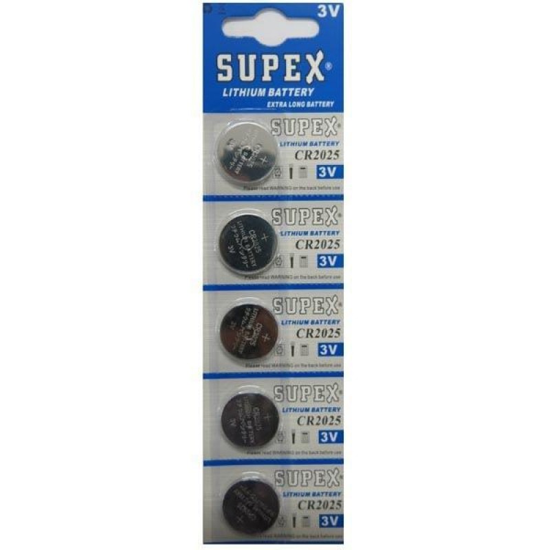 Supex SP-2025 Cr2025 3V Lityum Pil