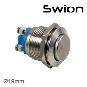 SWION 19 MM IŞIKSIZ METAL BUTON 2P ÇIKIK