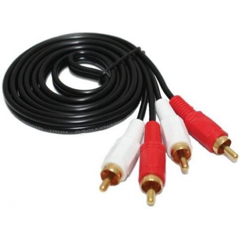 TeknoGreen 1,5 Metre 2Rca+2Rca Kablo ( Gold )