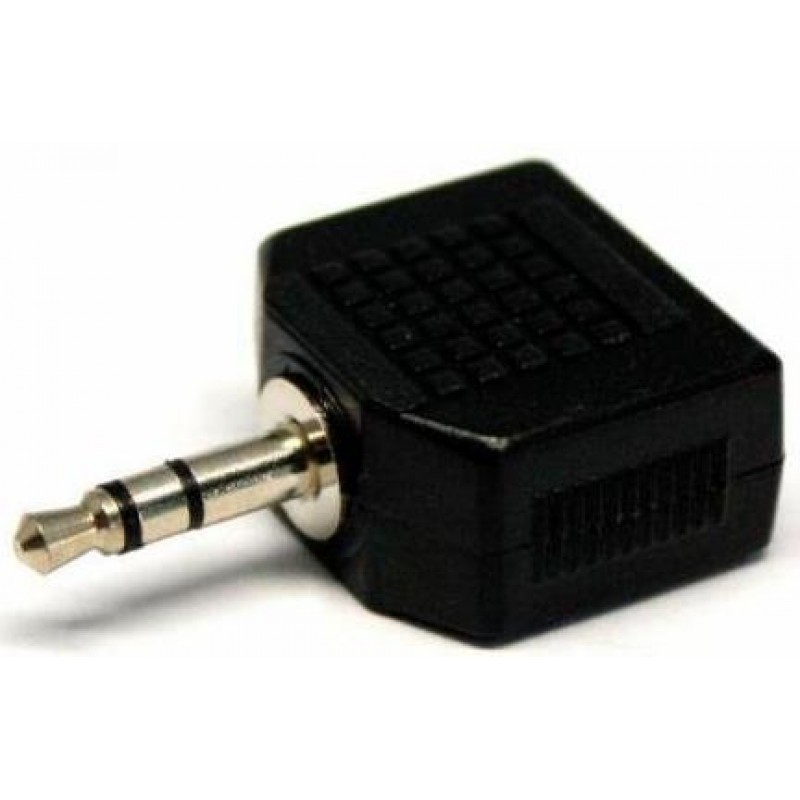 TeknoGreen 3.5mm Stereo Erkek 2x 3.5mm Dişi (10'lu Paket)