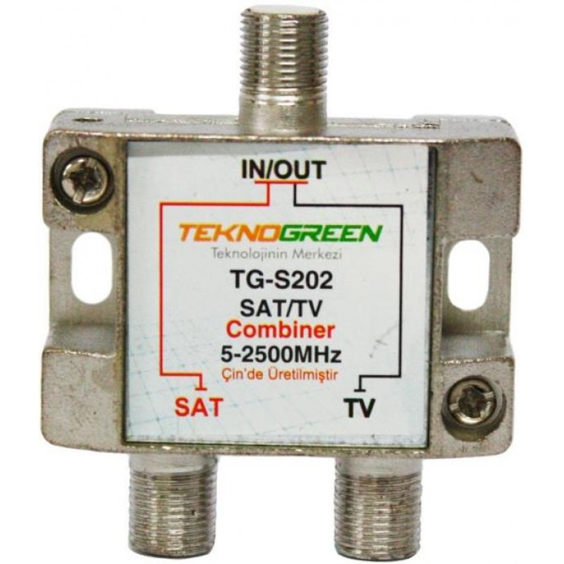 TeknoGreen 5 - 2500Mhz Tv & Sat Birleştirici