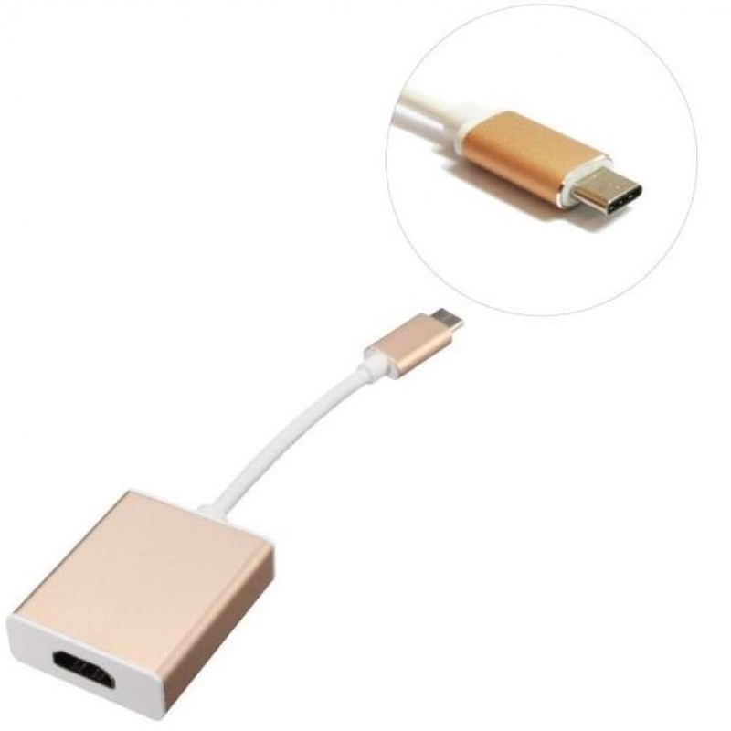 TeknoGreen Usb 3.1 Type-C To Hdmi Multiport Çevirici Adaptör