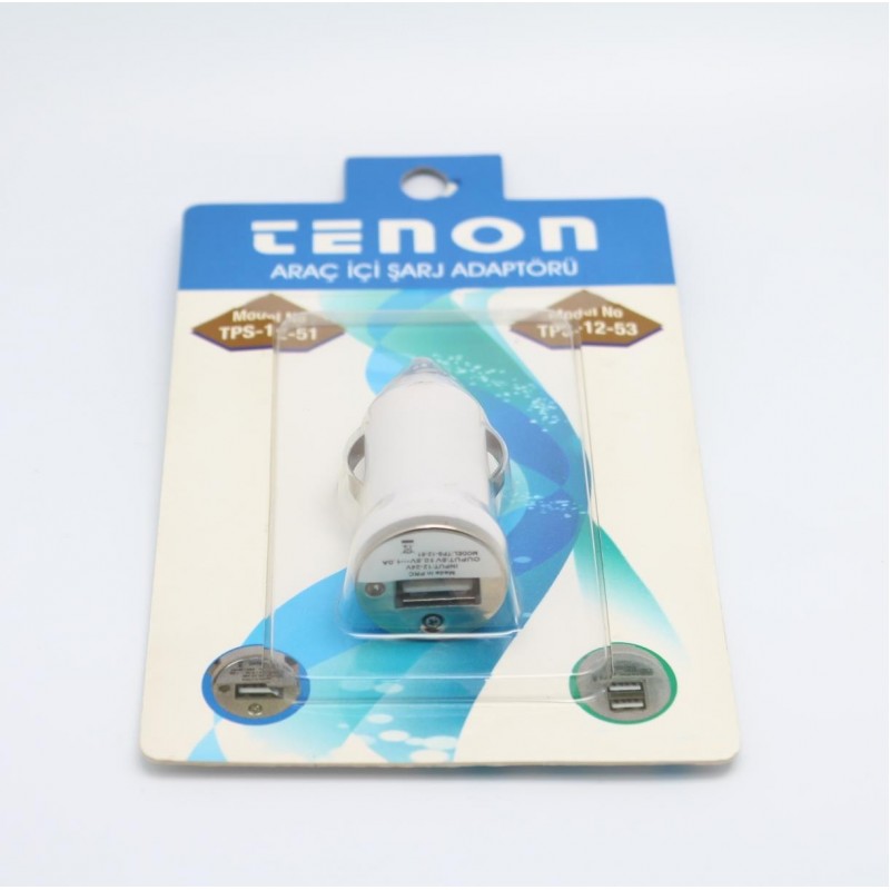 Tenon Usb To Araç Çakmak Dönüştürücü.