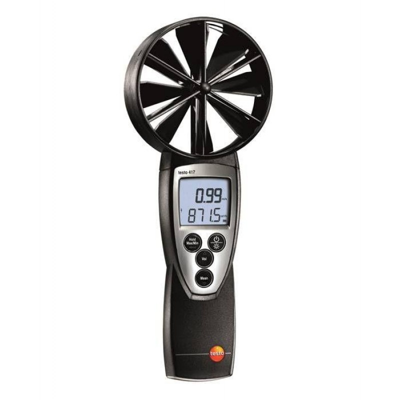 Testo 417 Rüzgar Ölçer Anemometre Rüzgar Hızı, Debi ve Sıcaklık Ölçer