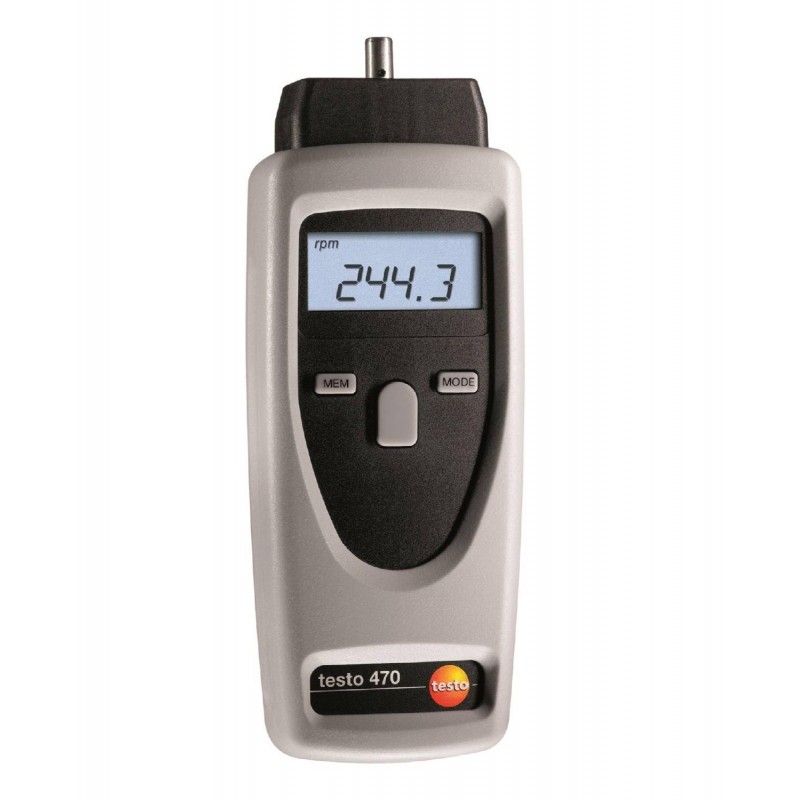 Testo 470 Temaslı Temassız Devir Ölçüm Cihazı