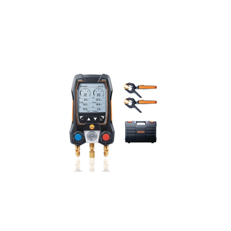 Testo 550S Akıllı Dijital Manifold Seti