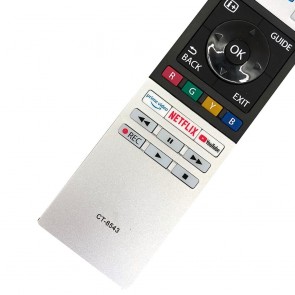 Toshiba CT-8543 Lcd-Led Netflix Youtube Prime Video Tuşlu Tv Kumandası