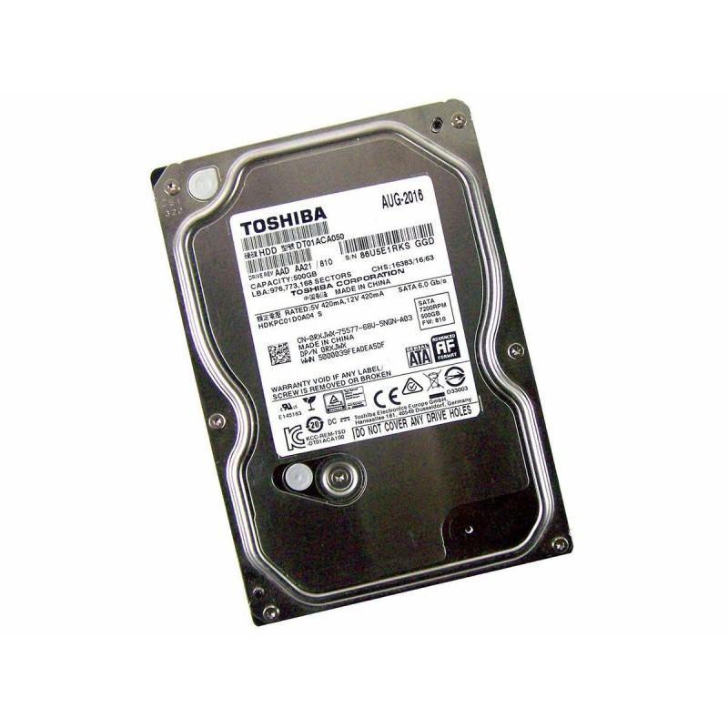 TOSHİBA DT01ACA050 500 GB SATA HARDDİSK REFRESH