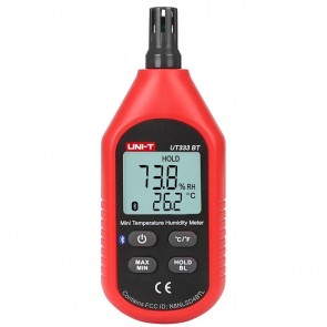 Unit UT-333BT Bluetooth Mini Isı Nem Ölçer -10°/60° 0-100 Rh