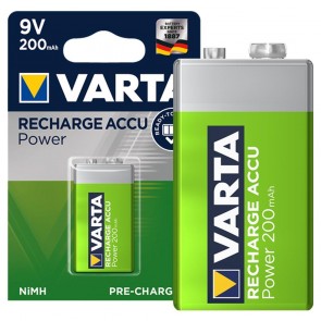 VARTA 9 VOLT - 200 MAH ŞARJLI PİL