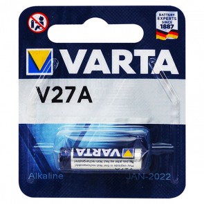 VARTA V27A / LR27 12 VOLT ALKALİN PARA PİL (TEKLİ PAKET FİYATI)