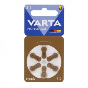 VARTA 312 NO KULAKLIK PİLİ (6LI PAKET)