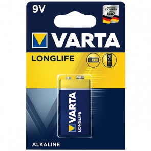 VARTA LONGLIFE POWER 9 VOLT ALKALİN PİL (TEKLİ PAKET FİYATI)