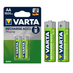 VARTA NI-MH 1.2 VOLT - 1600 MAH HR6 AA ŞARJLI 2Lİ KALEM PİL