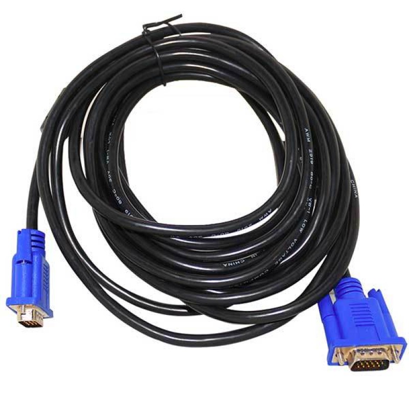 POWERMASTER VGA155 15 PİN 3+6 ERKEK/ERKEK 5 METRE VGA KABLO