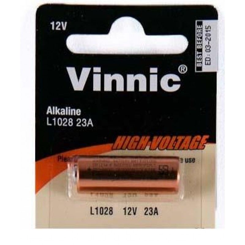 Vinnic Alkaline L1028 23A 12v Pil