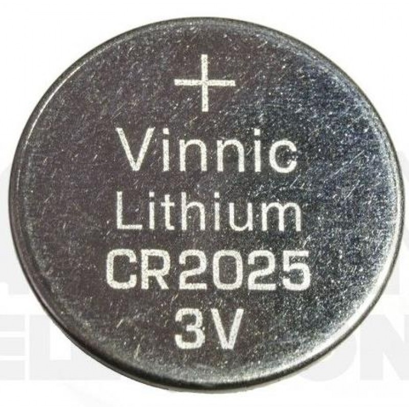 Vinnic CR2025 3V Lithium Pil (10'lu Paket)