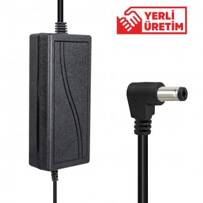 WEKO 12 VOLT - 3 AMPER 5.5*2.5 UÇLU YERLİ ÜRETİM PLASTİK KASA MASAÜSTÜ ADAPTÖR