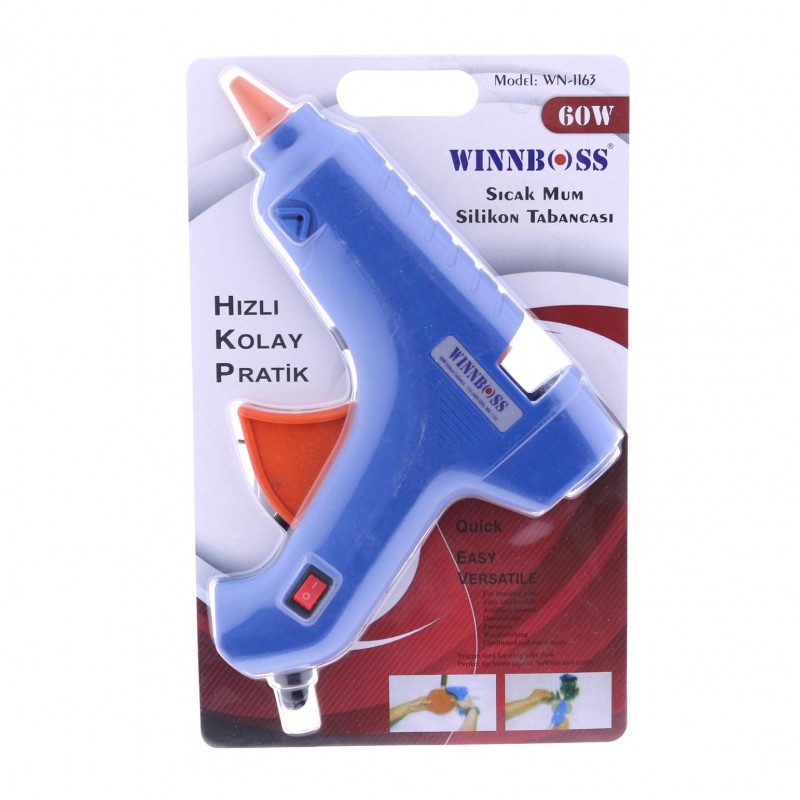 Winnboss Wn-1163 60 Watt Sıcak Mum Silikon Tabancası