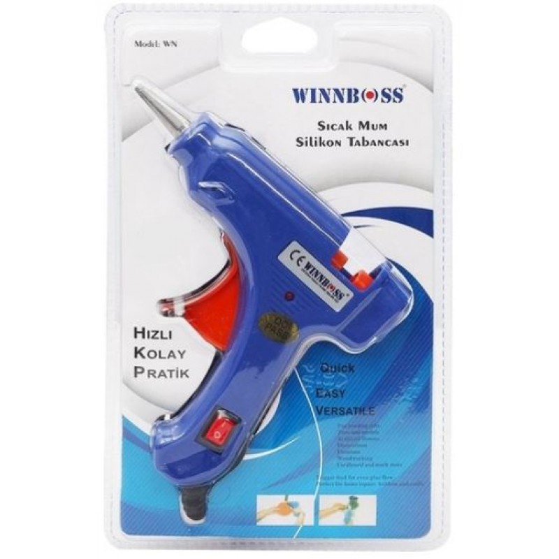 WINNBOSS WN-1200 100 WATT ANAHTARLI SICAK MUM SİLİKON TABANCASI